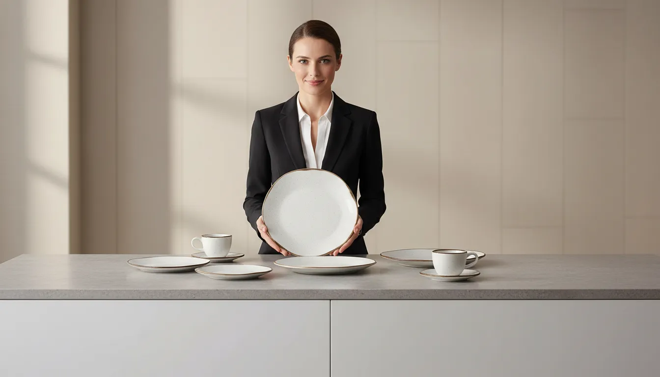 Aparelho de jantar para cozinha moderna