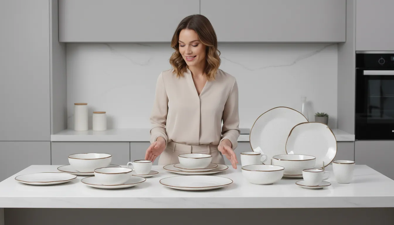 Aparelho de jantar bom e barato: o que observar