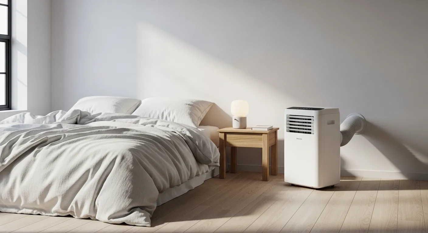 Ar-condicionado Portátil funciona bem durante a madrugada?