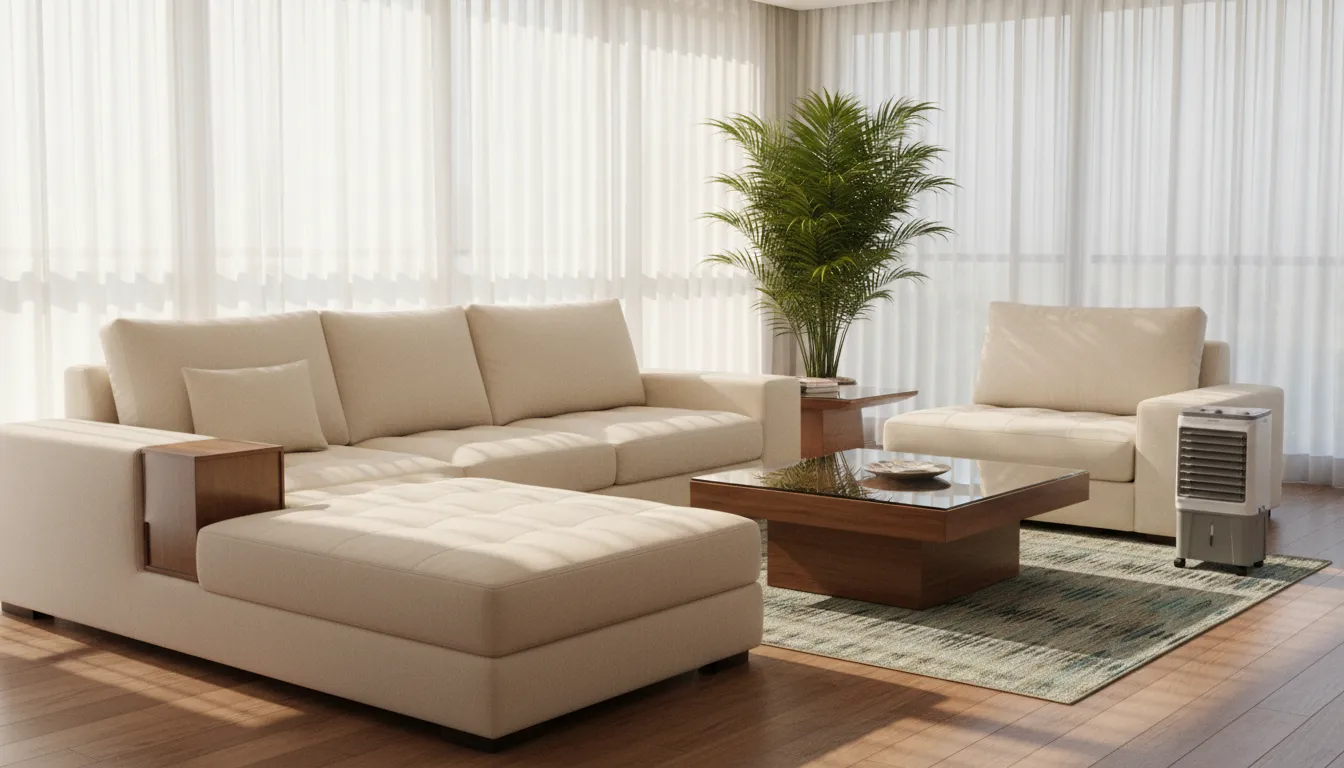 Climatizador de ar 10 litros é suficiente para sala de 20m²?