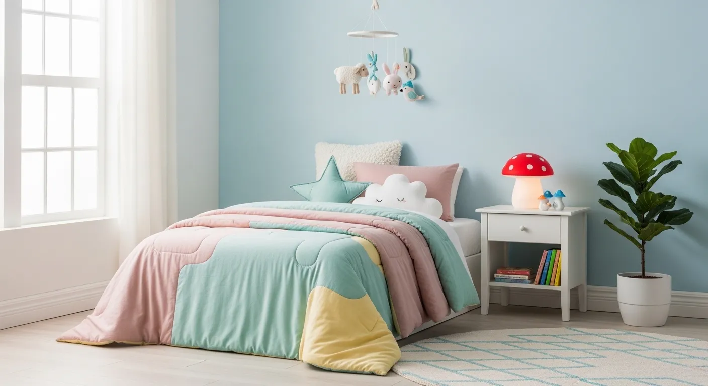 Como escolher o edredom certo para berço ou cama infantil?