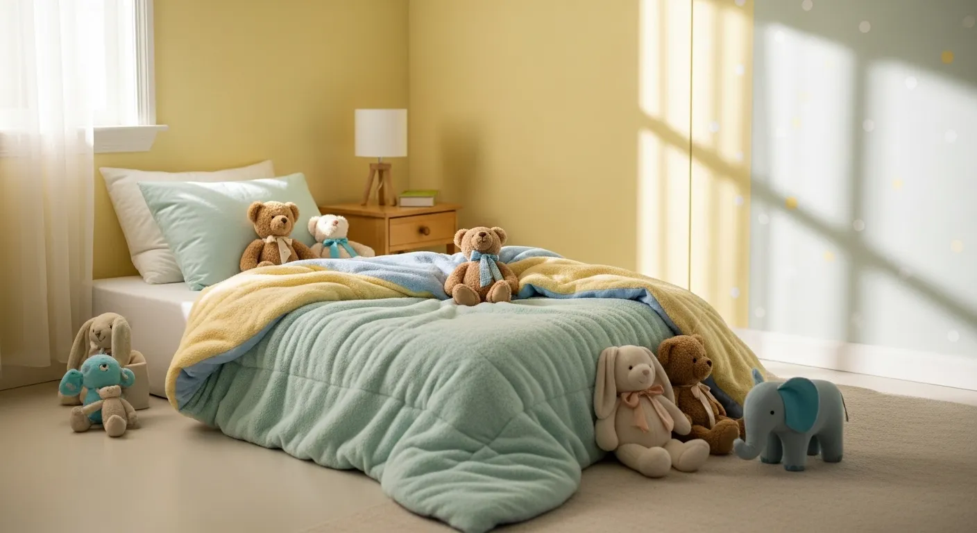 Qual tamanho de edredom infantil escolher?