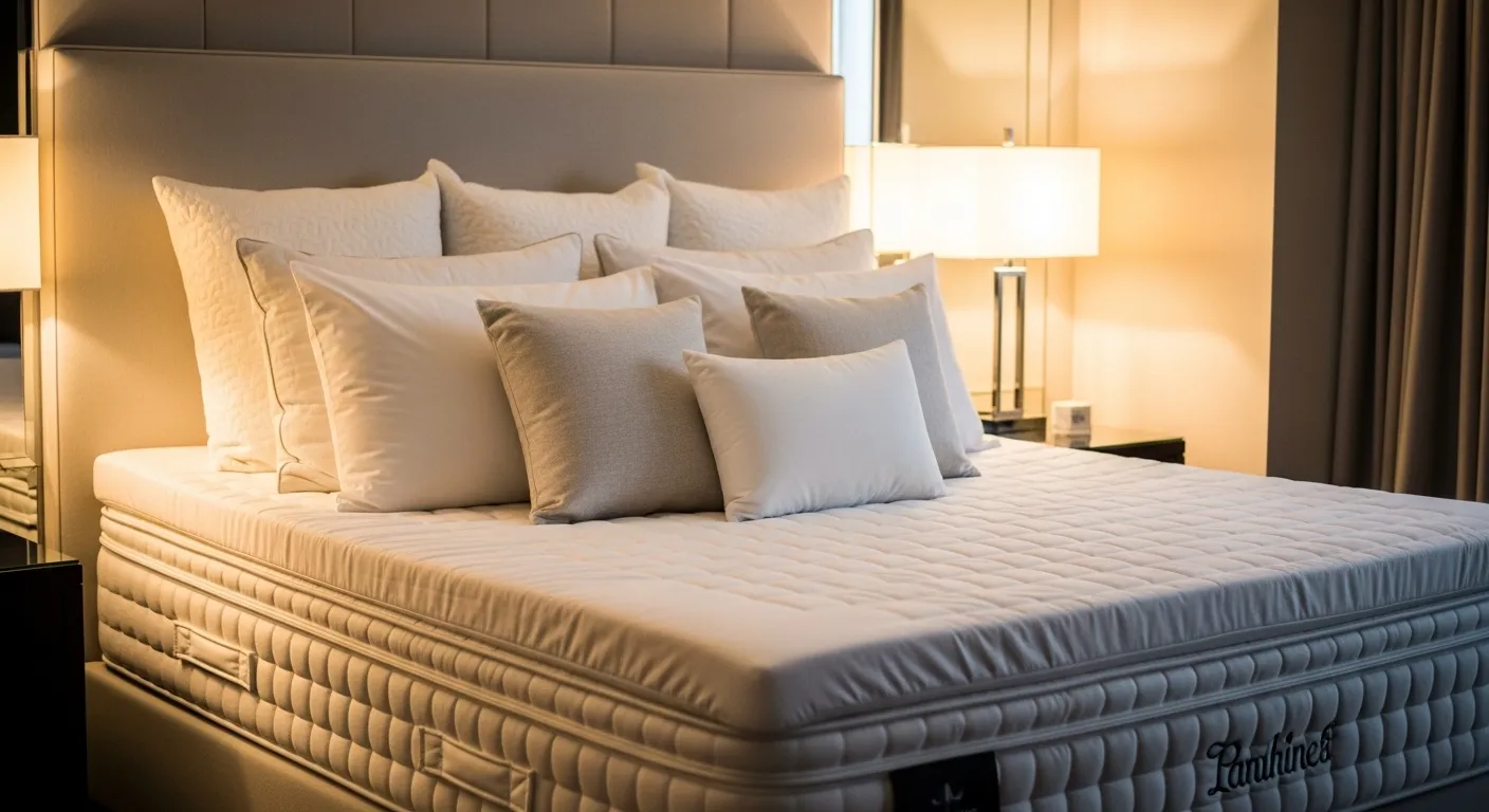 Pillow Top de pluma sintética esquenta menos?