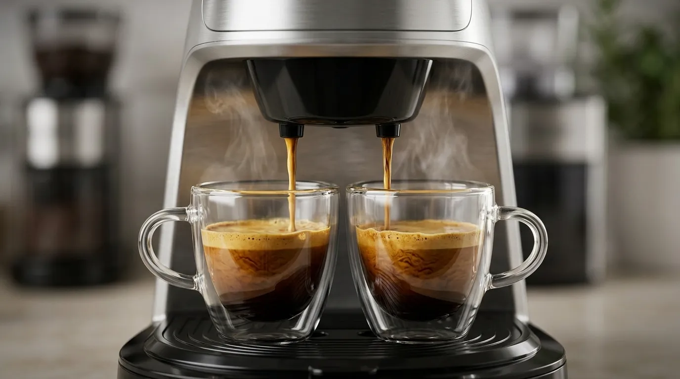 Qual modelo de cafeteira Krups faz o espresso mais cremoso?