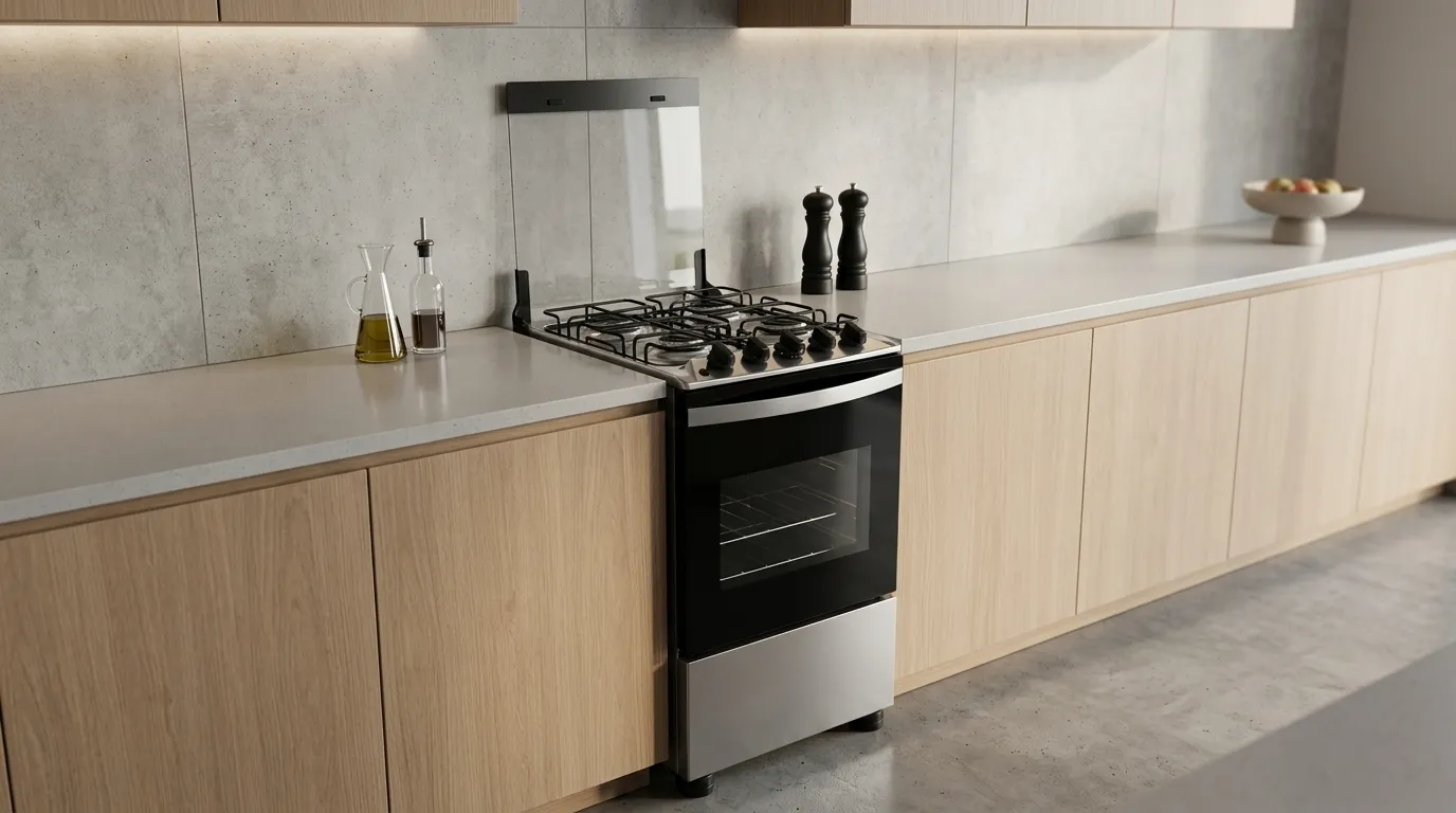 Fogão 4 Bocas Mesa de Inox Com Forno Revestido em Porcelana: Qual a Vantagem na Limpeza e Durabilidade?