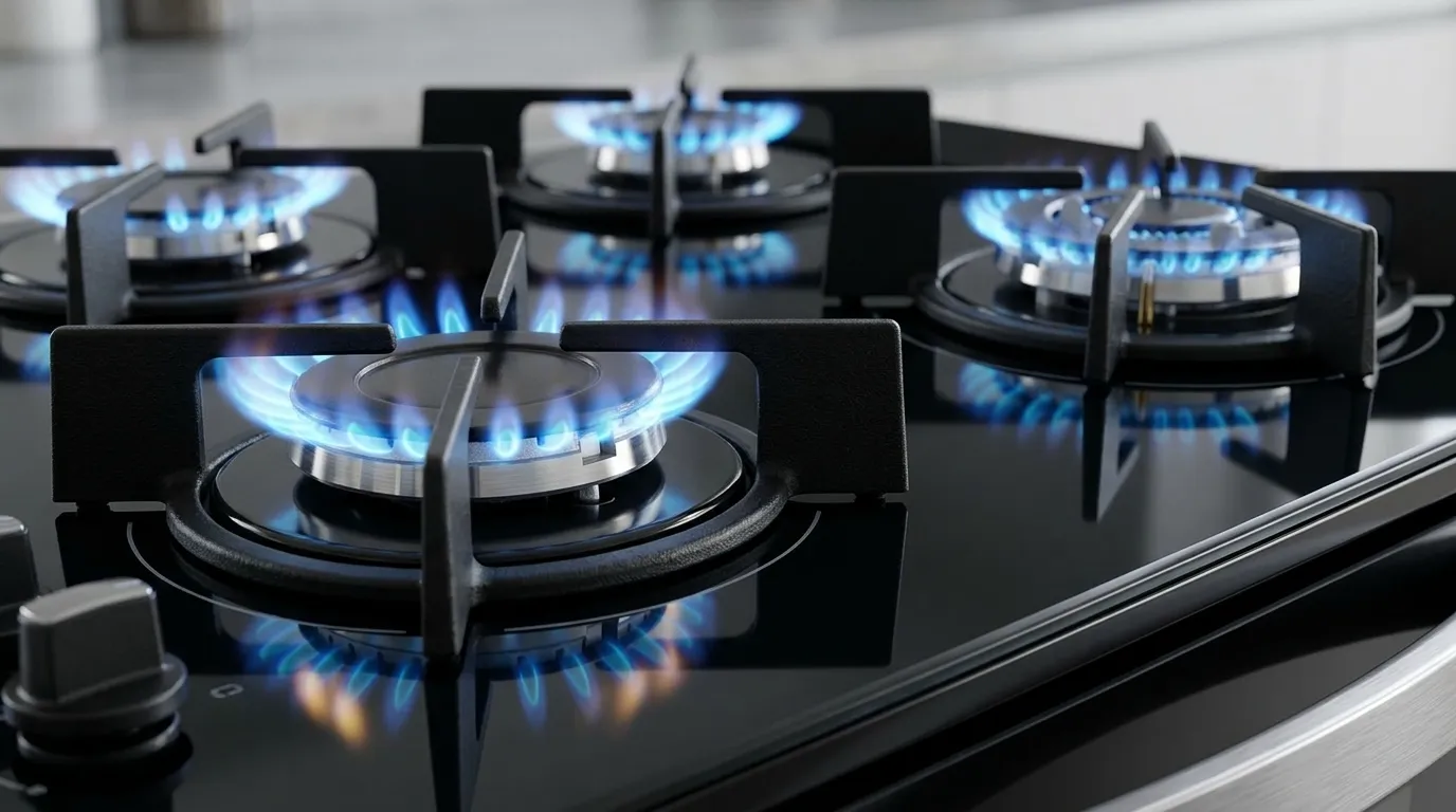 Fogão 4 Bocas Mesa de Vidro Para Gás Natural (GN): Precisa de Adaptação de Kit ou Vem Pronto?