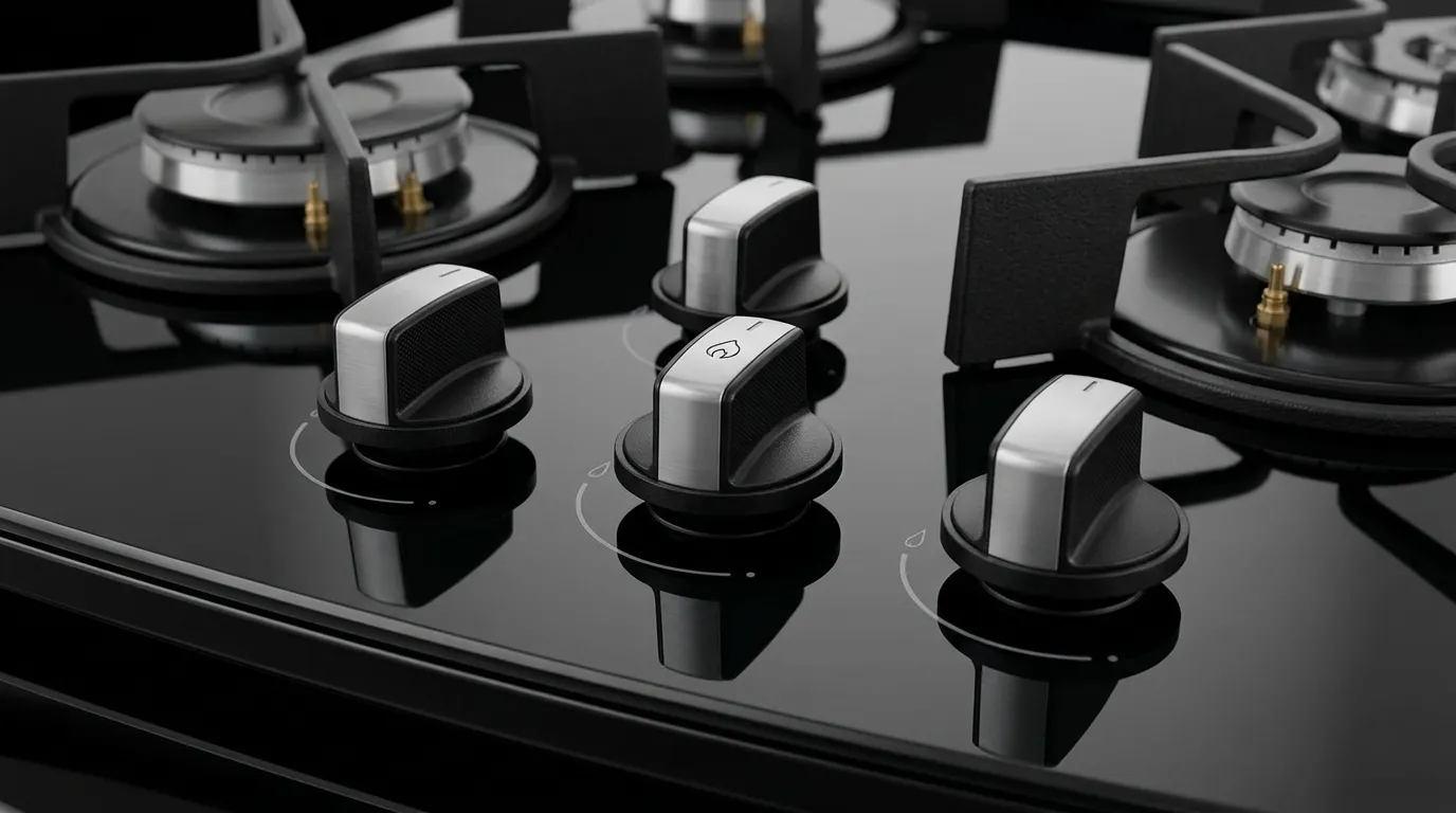 Fogão 4 Bocas Mesa de Vidro 50 cm: Esse Tamanho Cabe no Espaço Padrão de Cozinha Pequena?